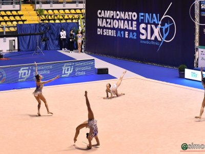 Torino - Final Six - Esibizione Farfalle azzurre